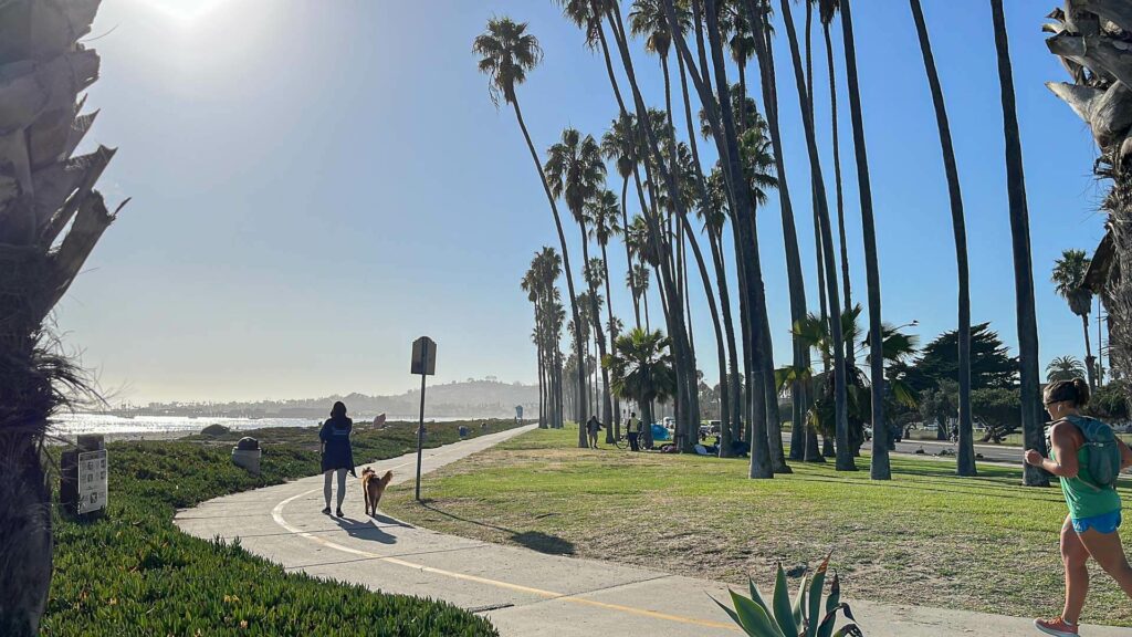 Cabrillo Bike Path Santa Barbara