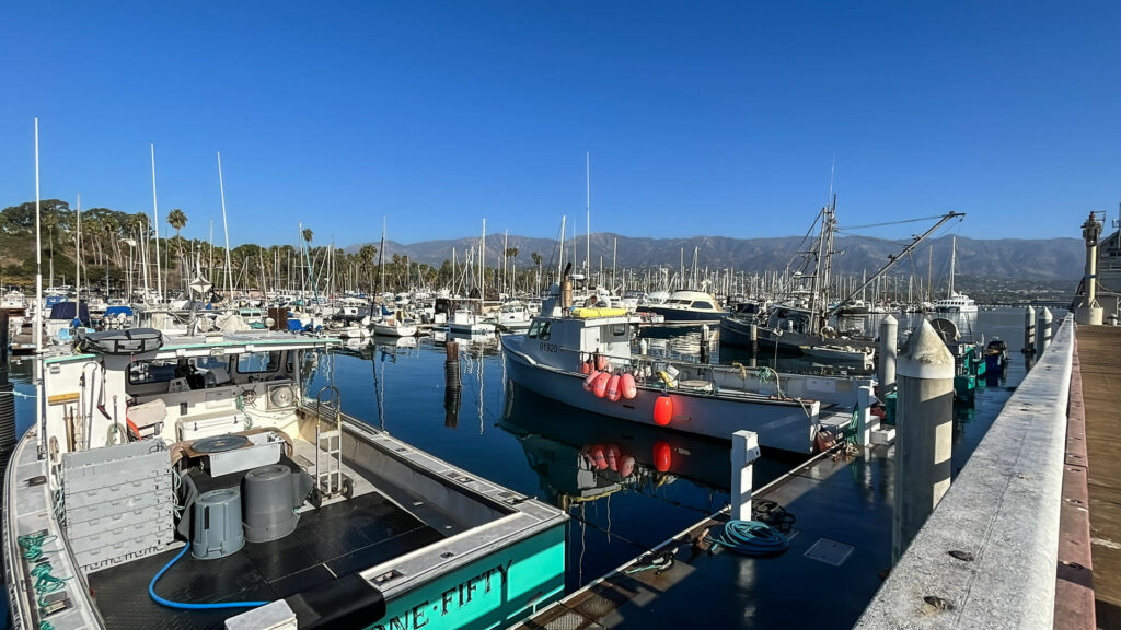 Porto de Santa Barbara Califórnia