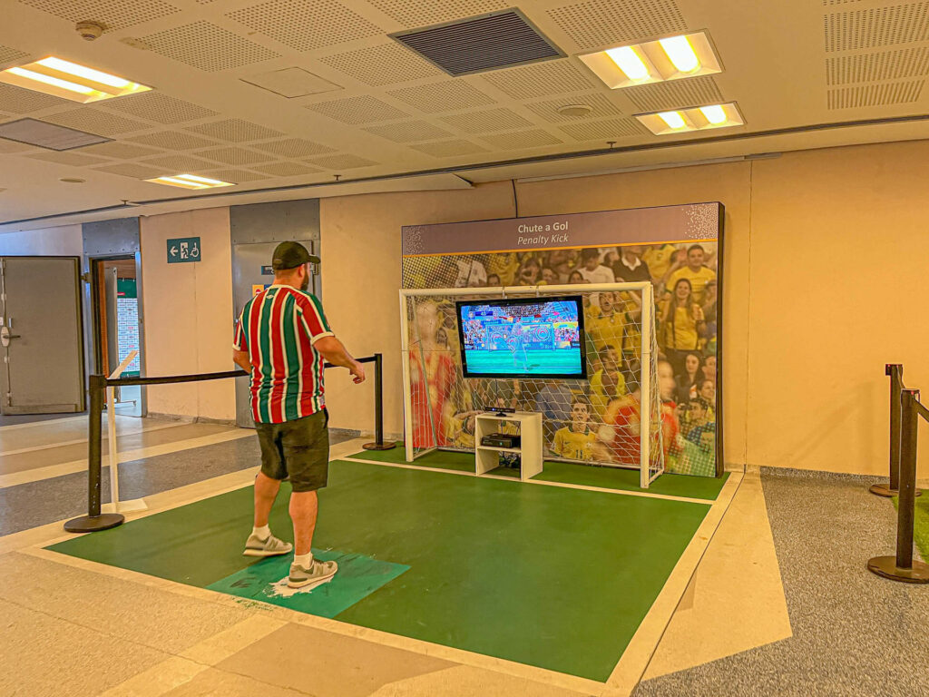 Videogame no Tour Maracanã