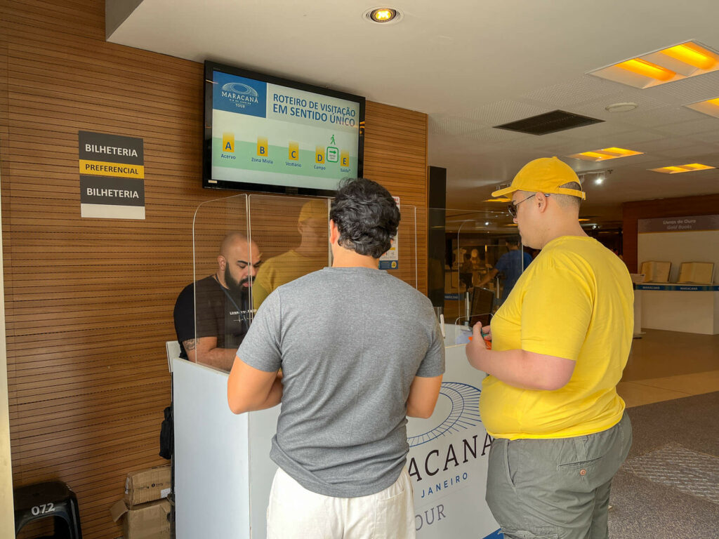 Ingresso do Tour Maracanã