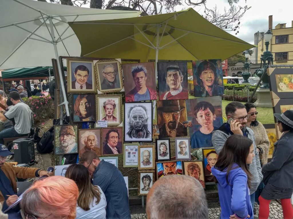 feirinha do largo da Ordem Curitiba