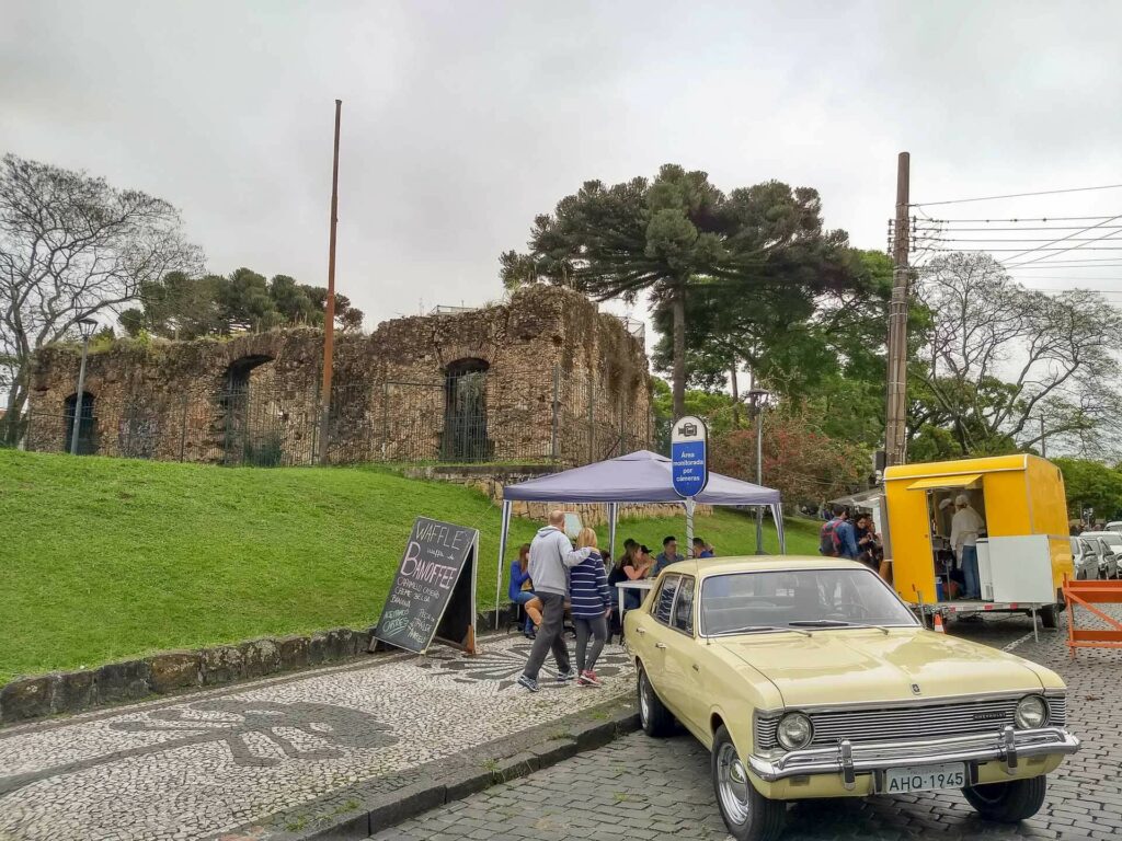 ruínas de São Francisco Curitiba