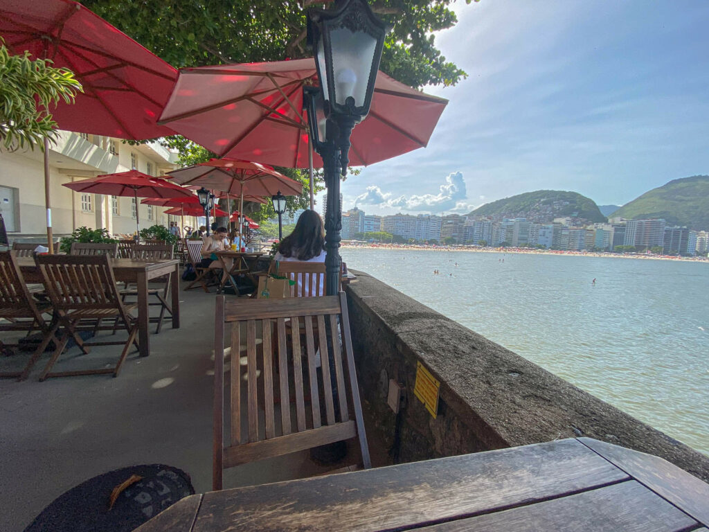 Café 18 do Forte, Forte de Copacabana. Foto: Fui Ser Viajante