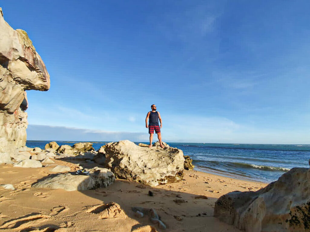 Travessia para a praia dos Amores