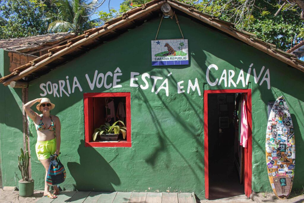 Casa Sorria você está em Caraíva