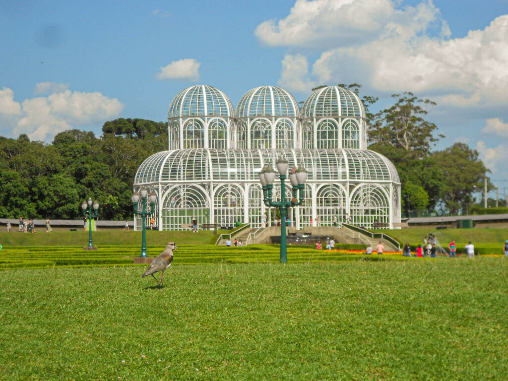 Estufa principal do Jardim Botânico de Curitiba