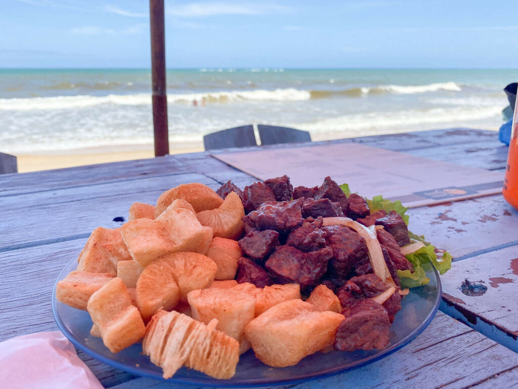 Praia dos Nativos quiosque