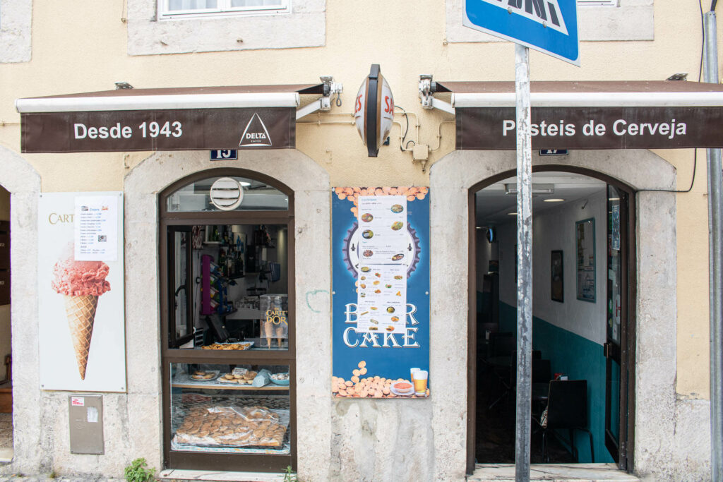 Pastéis de cerveja em Belém, Lisboa