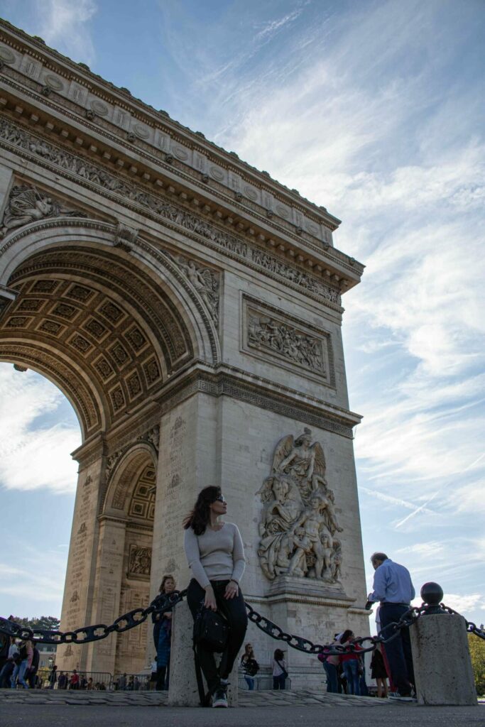 Arco do Triunfo em paris