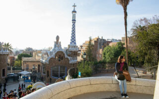 Parque Guell em Barcelona