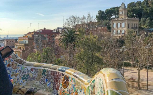 Parque Guell em Barcelona