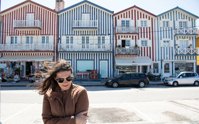 Palheiros em Costa Nova Portugal