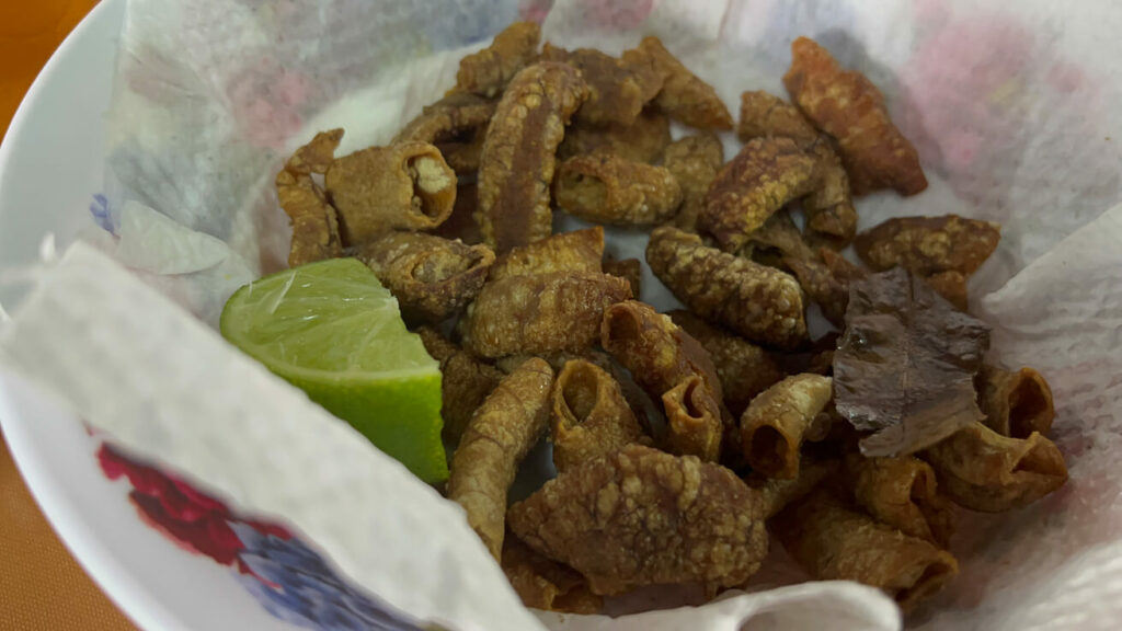 Tripa de bode, comida típica de Pernambuco