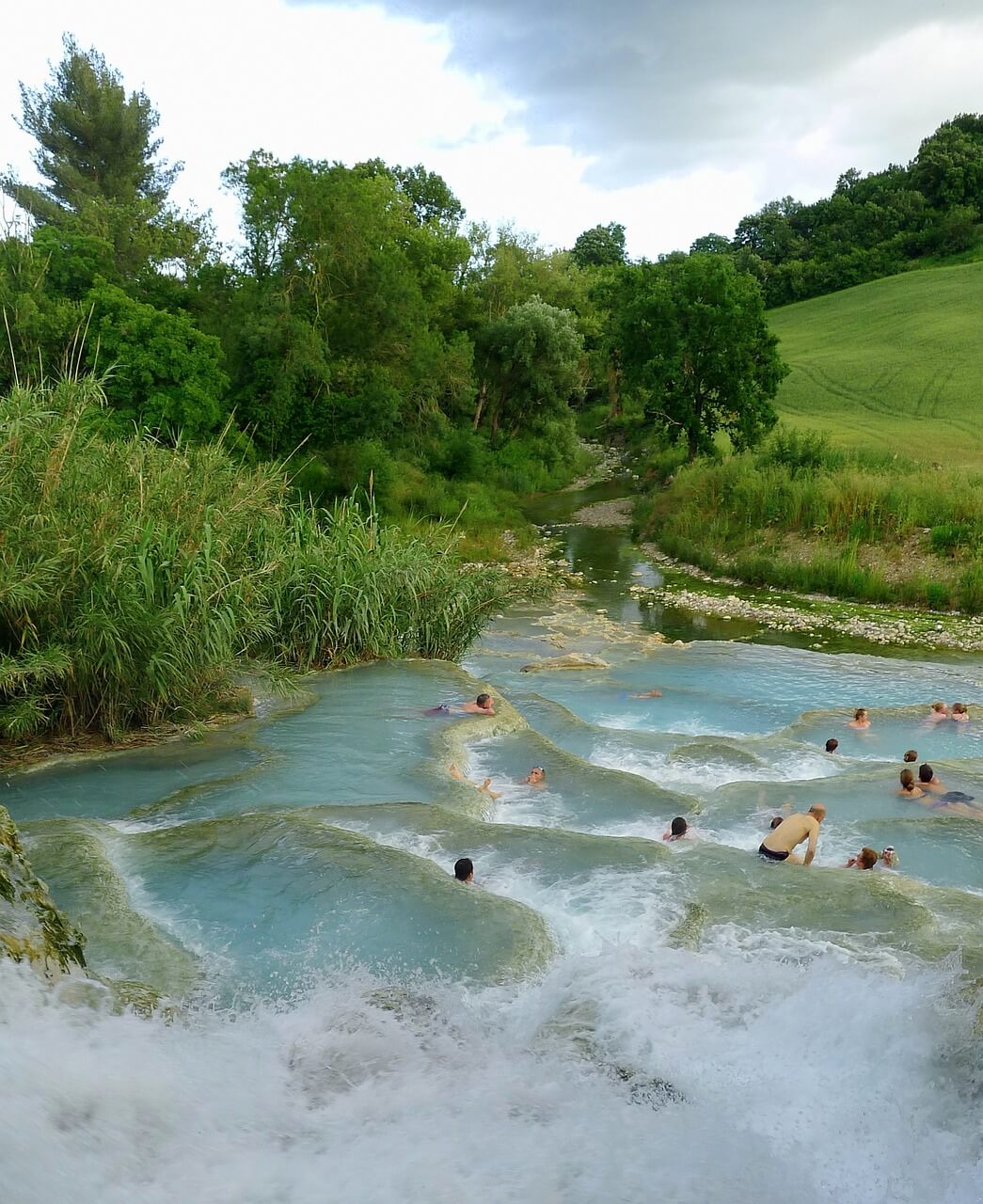 Termas de Saturnia na Toscana