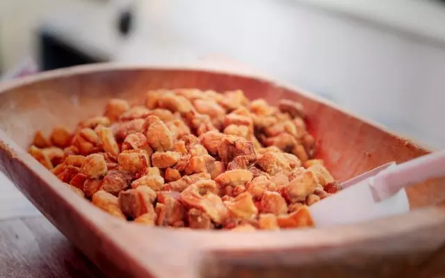 Torresmo, comida tradicional mineira