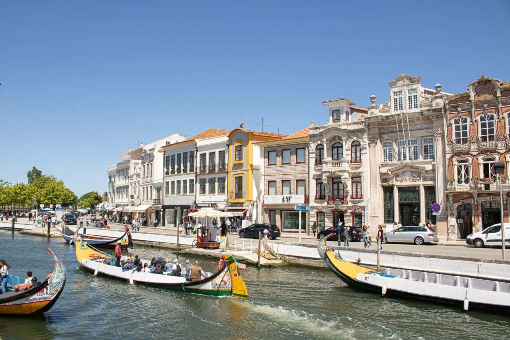 Ría central de Aveiro e passeio de barco em Aveiro