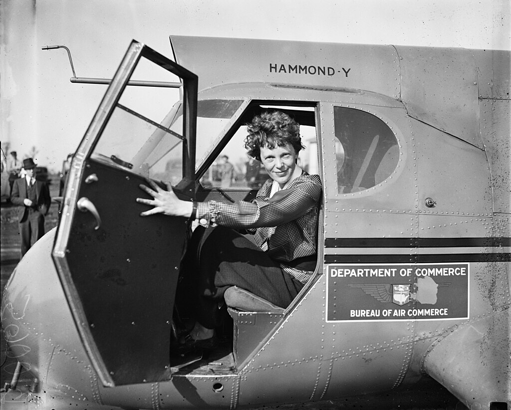 Amelia Earhart - aviadora