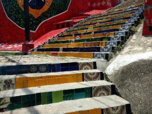 Escadaria Selarón - como é a visita. Rio de Janeiro