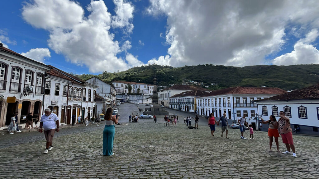 Praça Tiradentes Ouro Preto