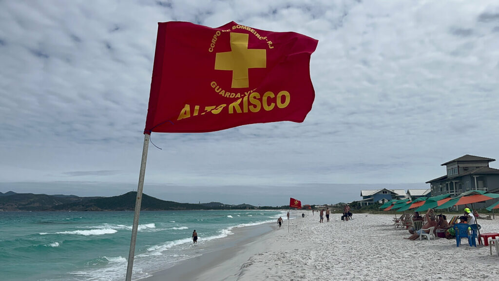 Praia do Foguete em Cabo Frio