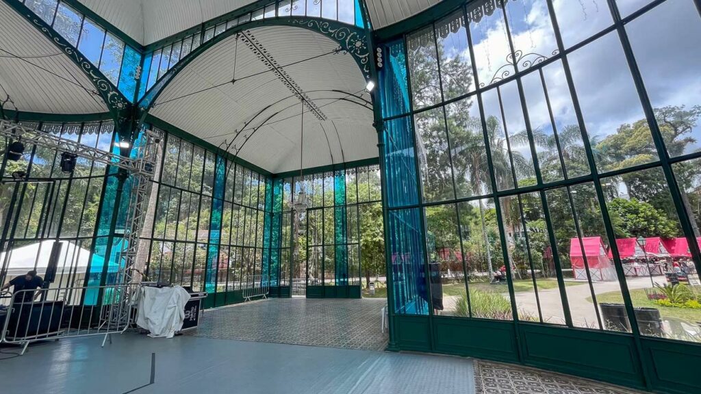 Interior do palácio de Cristal Petrópolis