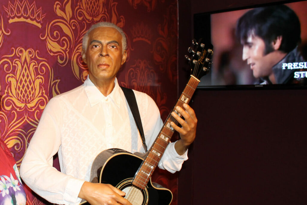 GIlberto Gil - Museu de cera de Petrópolis