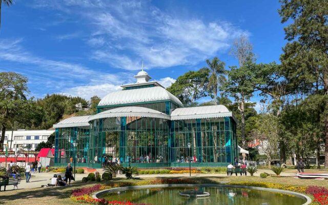 Jardins do Palácio de Cristal Petrópolis