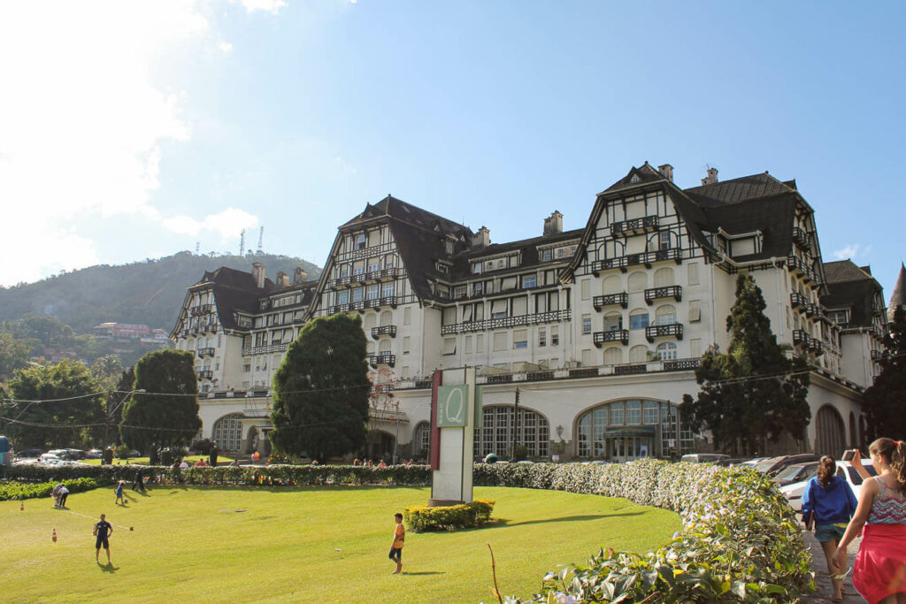 Palácio Quitandinha Petrópolis. Foto: Fui ser viajante