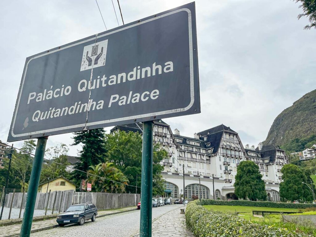 Palácio Quitandinha Petrópolis. Foto: Fui ser viajante