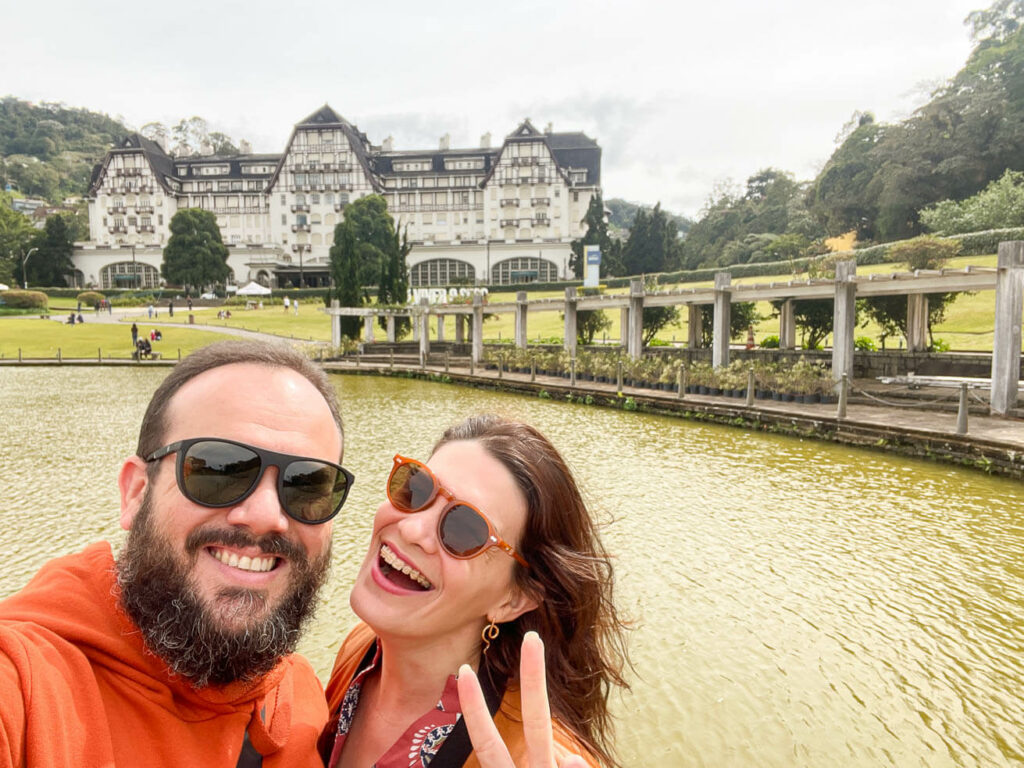 Palácio Quitandinha Petrópolis. Foto: Fui ser viajante