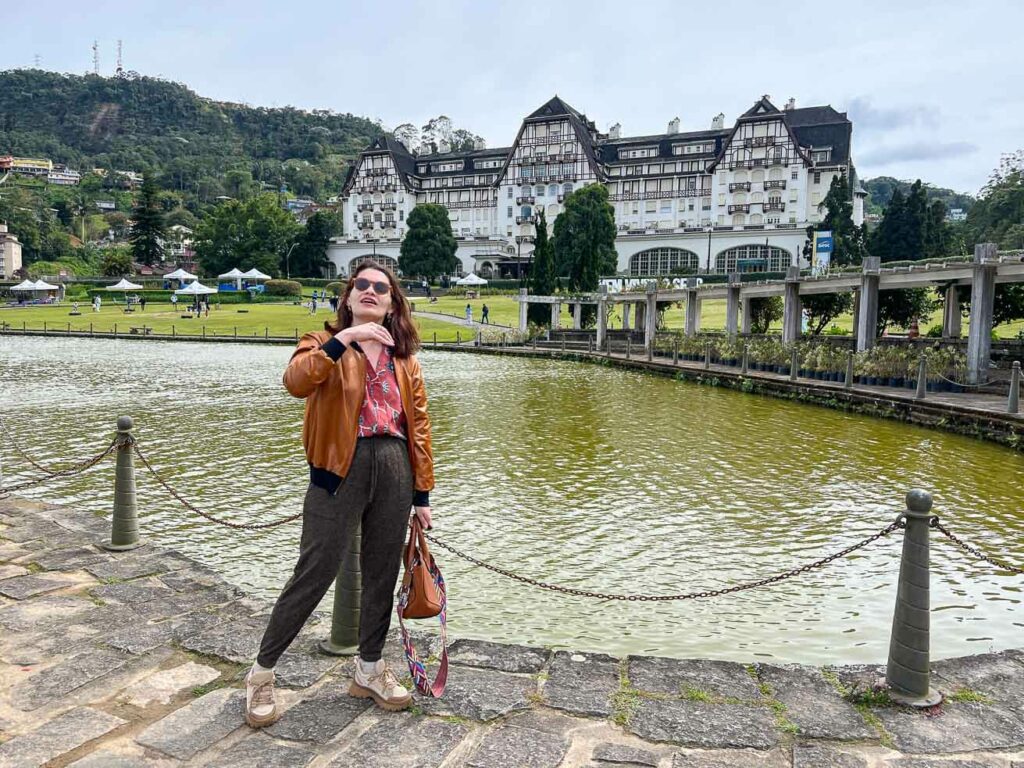 Palácio Quitandinha Petrópolis. Foto: Fui ser viajante