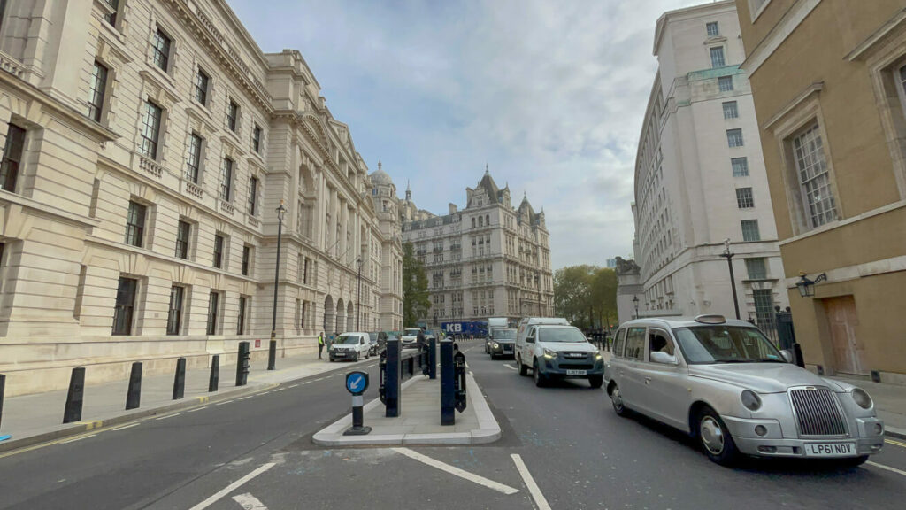 Horse Guards Avenue - cenário Harry Potter