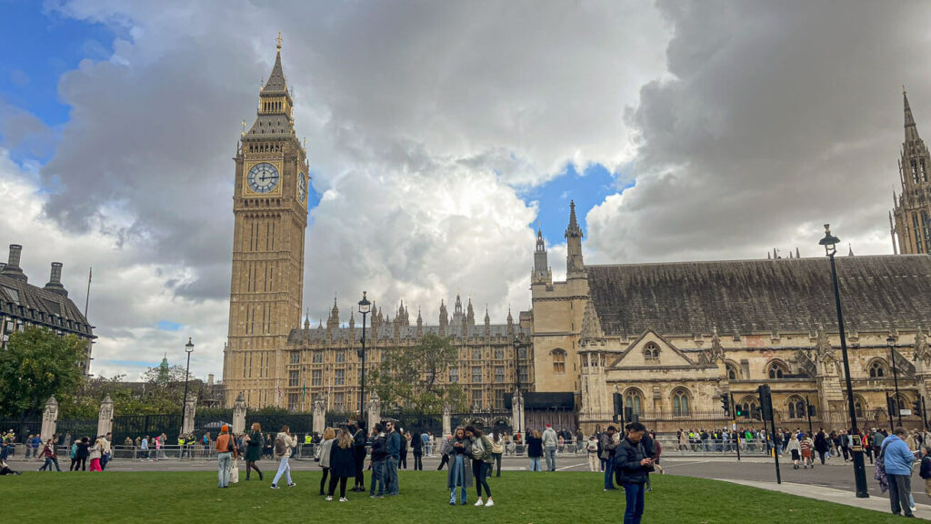 Praça do parlamento e Big Ben