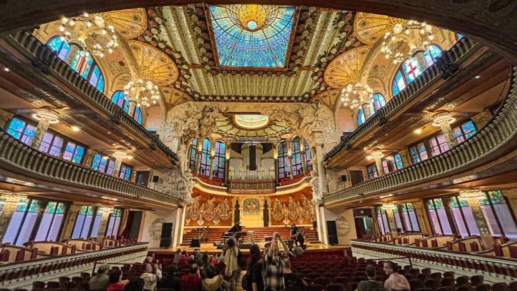 Palau de la Música Catalana. Foto: Fui ser viajante