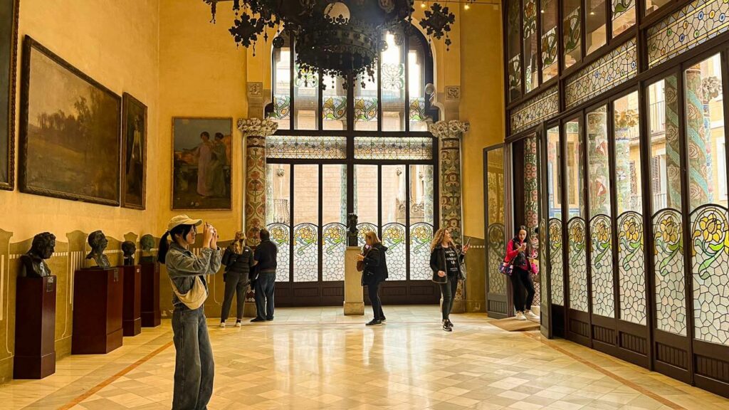 Palau de la Música Catalana. Foto: Fui ser viajante