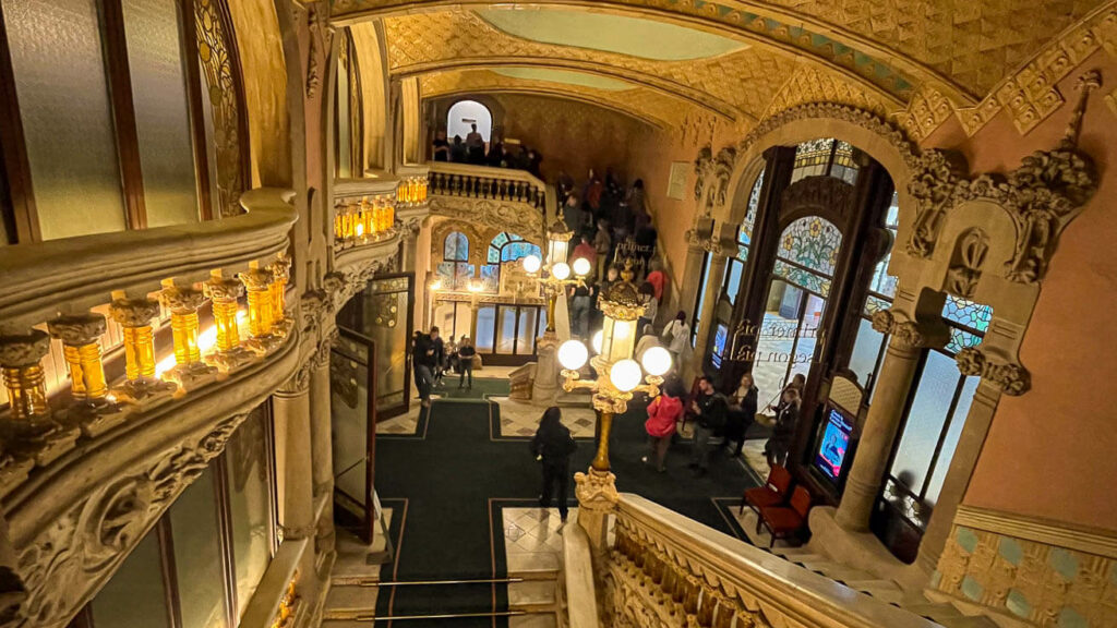 Palau de la Música Catalana. Foto: Fui ser viajante