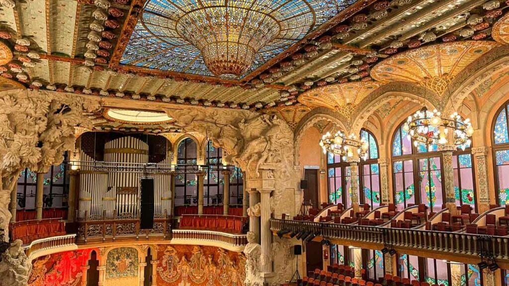 Palau de la Música Catalana. Foto: Fui ser viajante