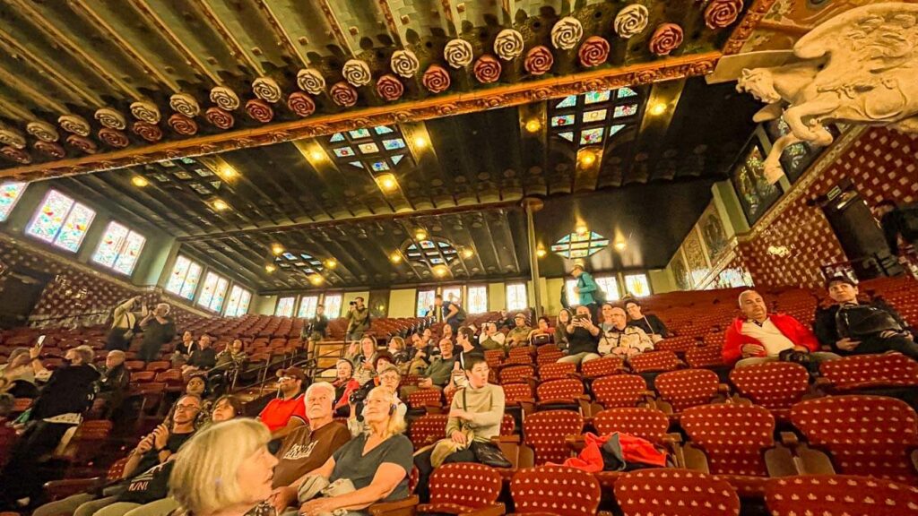 Palau de la Música Catalana. Foto: Fui ser viajante