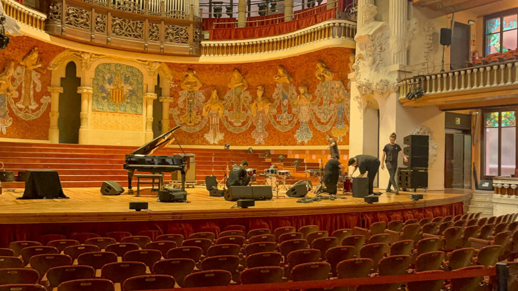 Palau de la Música Catalana. Foto: Fui ser viajante