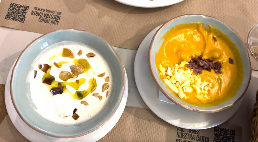 Salmorejo e Mazamorra