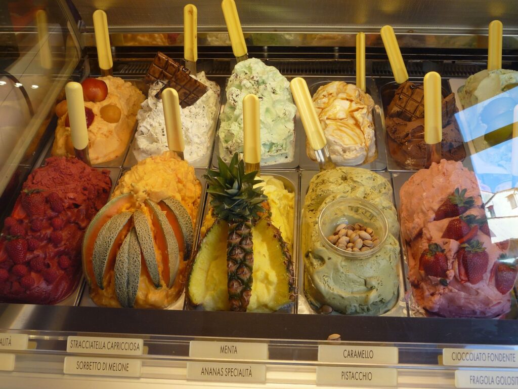 Gelato italiano - história e como se fabrica gelato italiano