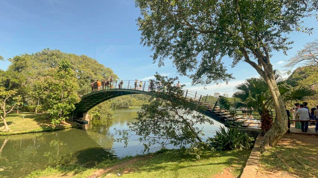 Ponte Metálica Parque Ibirapuera
