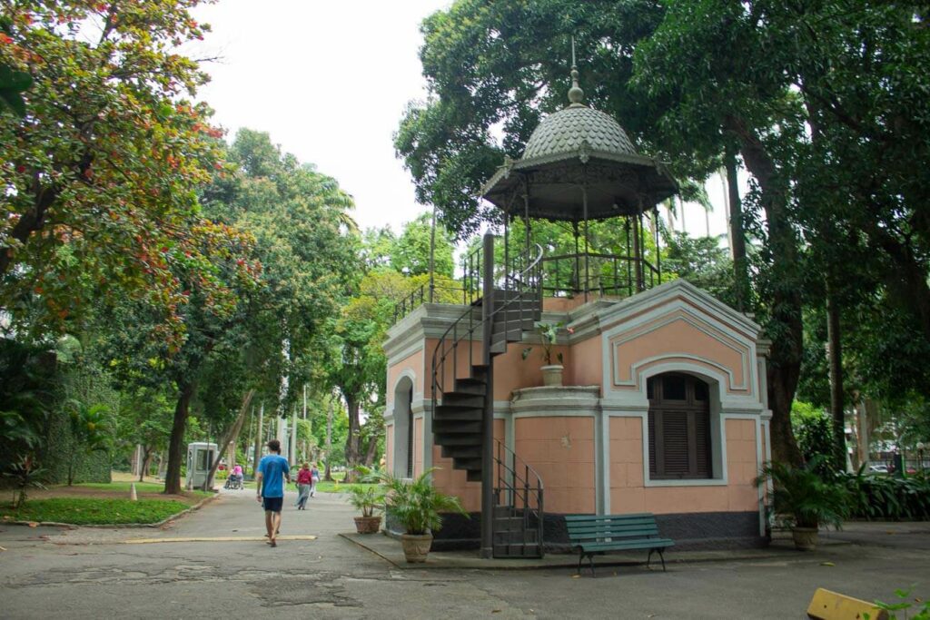 Jardins do palácio do Catete