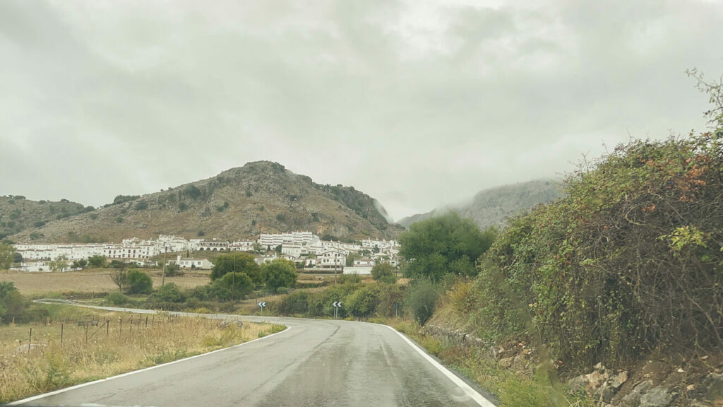 Estradas da Rota dos Pueblos Brancos da Andaluzia