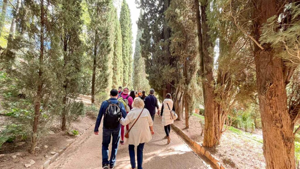 Jardins da Alhambra de Granada