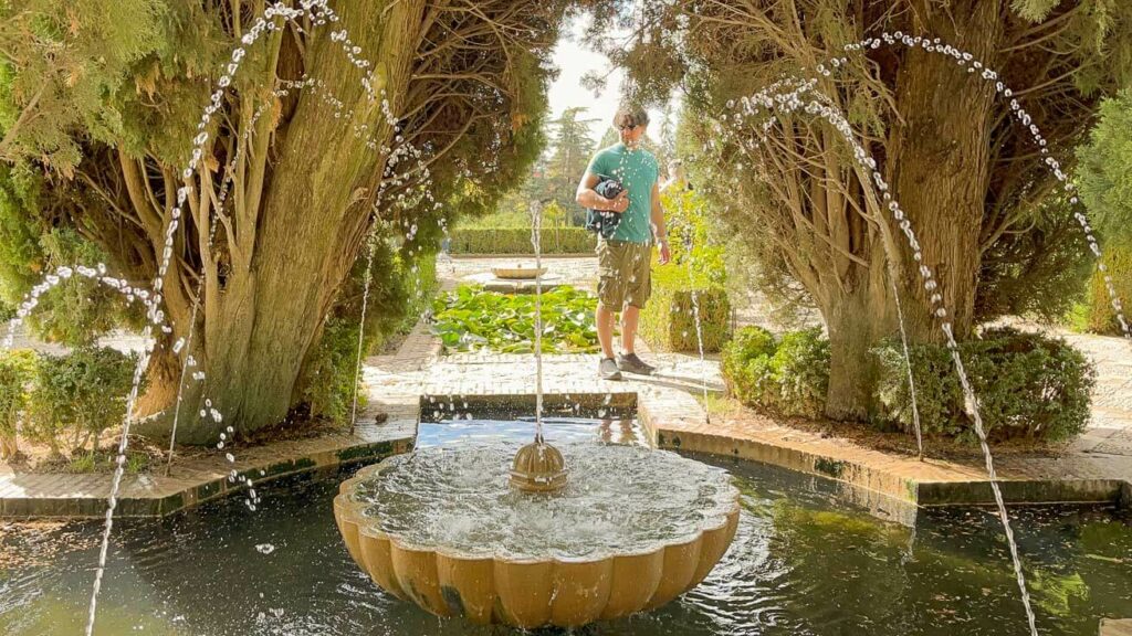 Jardins do entorno do Generalife