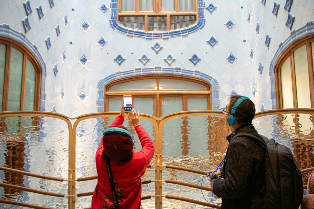 Casa Battló em Barcelona