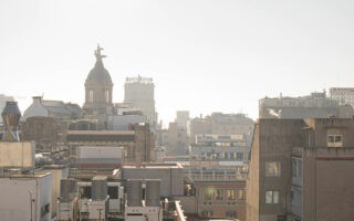 Terraço da Casa Batlló em Barcelona