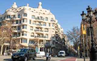 Casa Milà em Barcelona