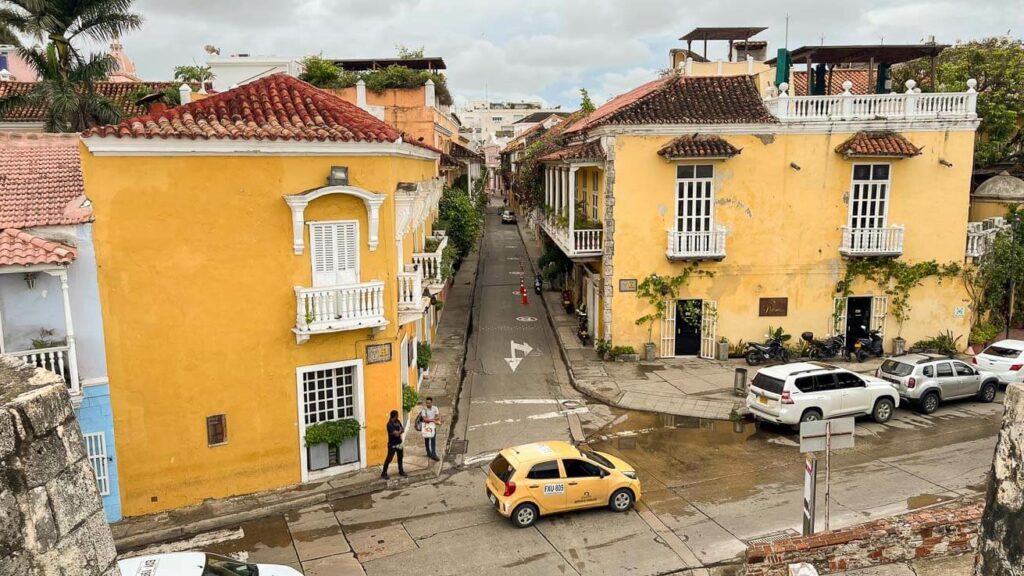 Vista desde a Muralha de Cartagena